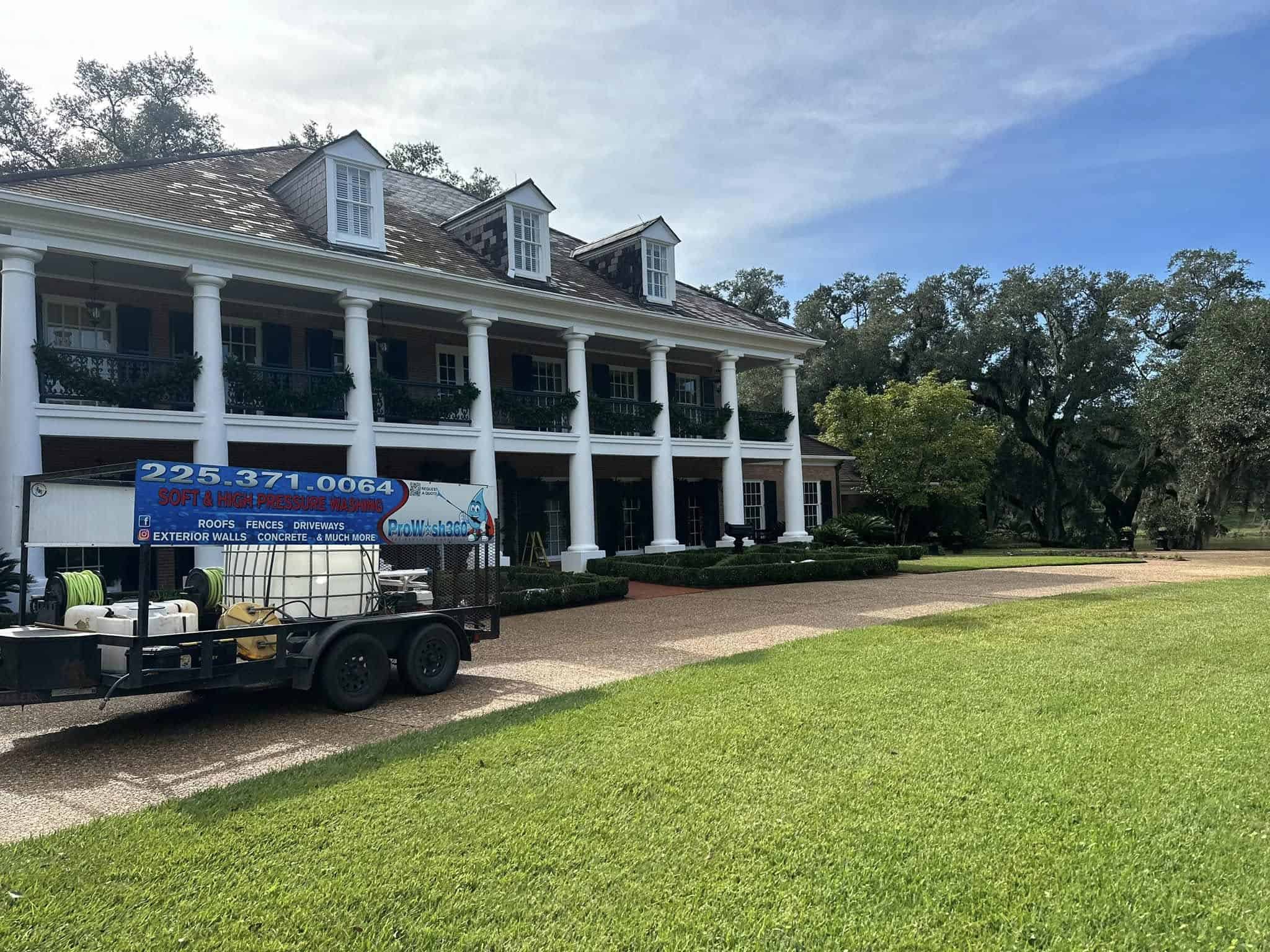 best pressure washing in baton rouge louisiana prowash 360